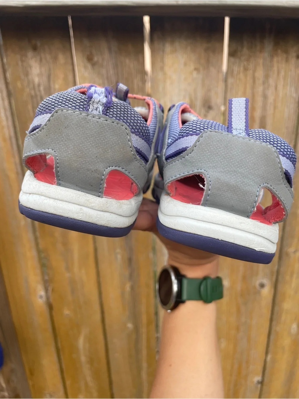 TEVA Strappy Hiking Kids Waterproof Outdoor Camping Sandals Size 2